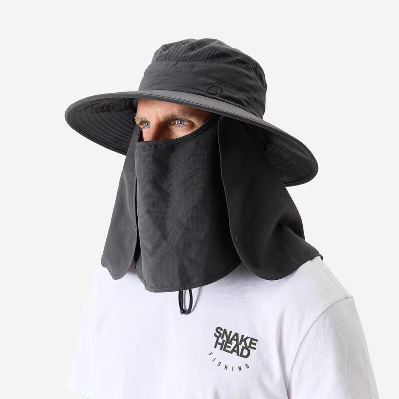 Decathlon Adult Sun Protection Fishing Hat One Size