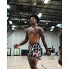 Unisex Sommar Trendiga Basketkaraktär Meshshorts - Snabbtorkande, Ovanför Knät, Fyrpunkts Casual Utomhuskläder