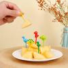 Animal Farm Cartoon Bento Decoration Picks: Cute and Safe Mini Fruit Forks for Kids