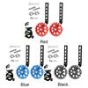 Flash Mute Training Wheels Kids Bike Training Wheels Flash Mute Wheel Bicycle Stabiliser Mounted Kit for Children Training Bikes