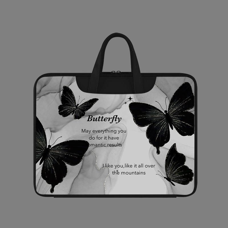 TS JYL laptop bag,Korean Laser Cut Laptop Sleeve 11 Inch iPad 14 Inch Notebook Pattern 14 inches чёрный