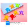 20 pz Rane Saltellanti Monocolore in Plastica, Rane Rimbalzanti, Giocattolo Educativo per Bambini, Regalo per Feste per Bambini, Compleanno