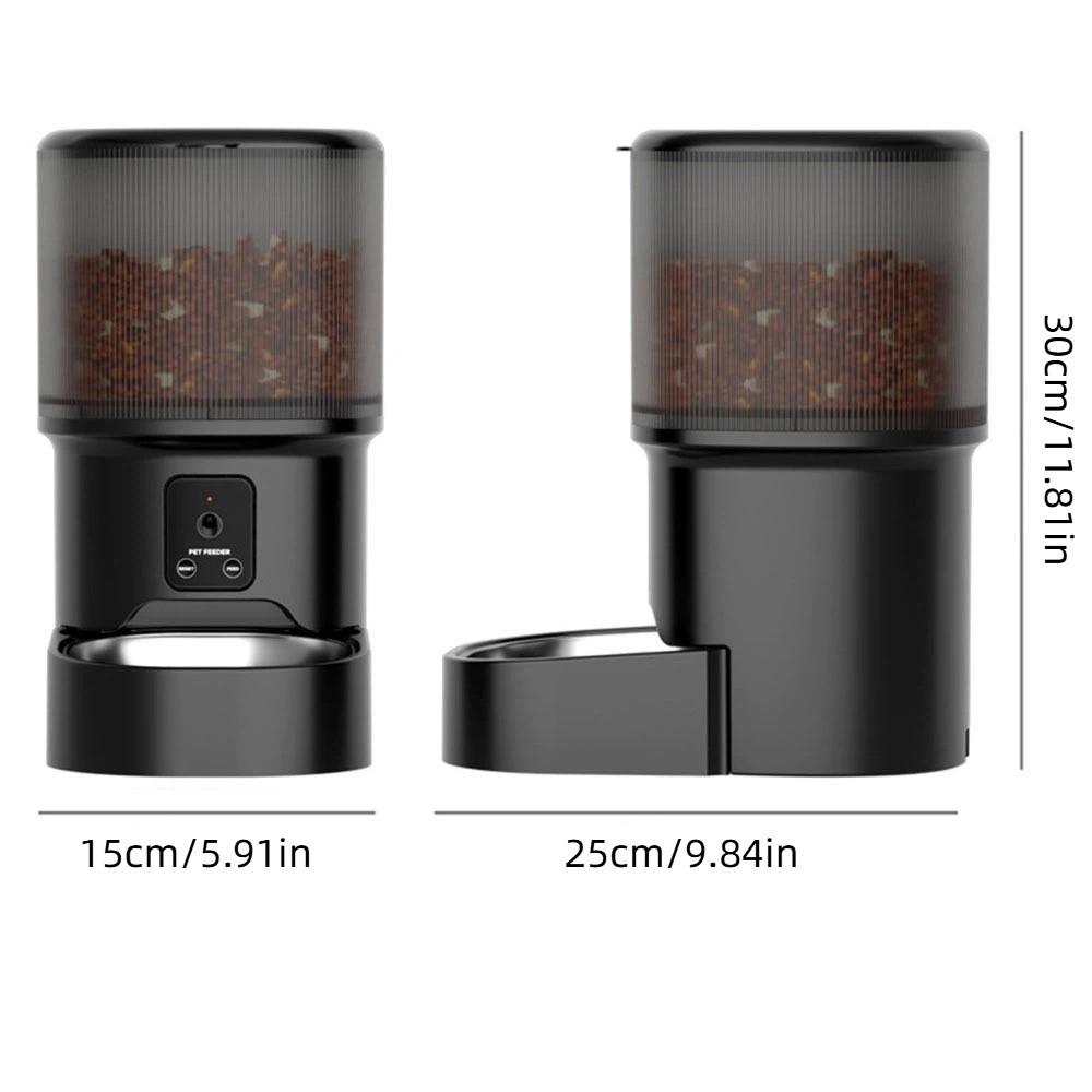 Timed Feeding Automatic Pet Feeder Voice Control Pet Intelligent Feeder Smart Pet Feeder  Small Dog