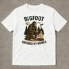 Bigfoot Grabbed My Weiner Shirt Campfire Shirt Sasquatch TShirt Bigfoot Shirts National Forests Camping Shirt Appalachia Shirt