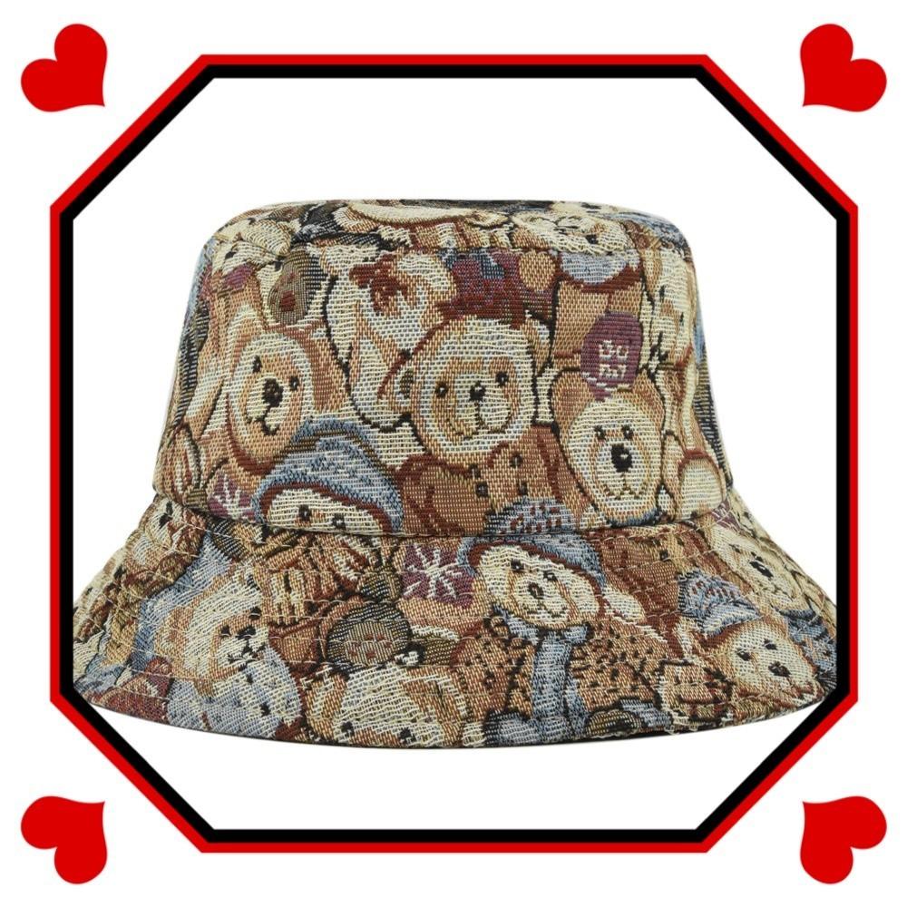 Korean Style Bear Baseball Cap Duck Tongue Hat Printed Casual Ins Ladies Outdoor Hat