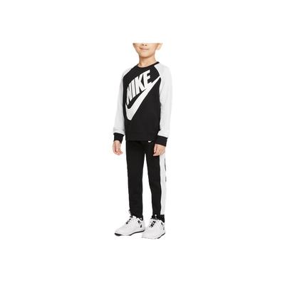 Casual Sports Suit Warm Color Block Kids Suit Black CT2991-010