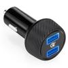Dual Port Speed Vehicle Charger High Speed Qc30 Fast Charging 2 39W Car Charger