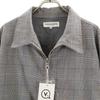 Unused VANQUISH Check Pattern Glen Plaid Loose Silhouette Jacket L Gray Men's Used