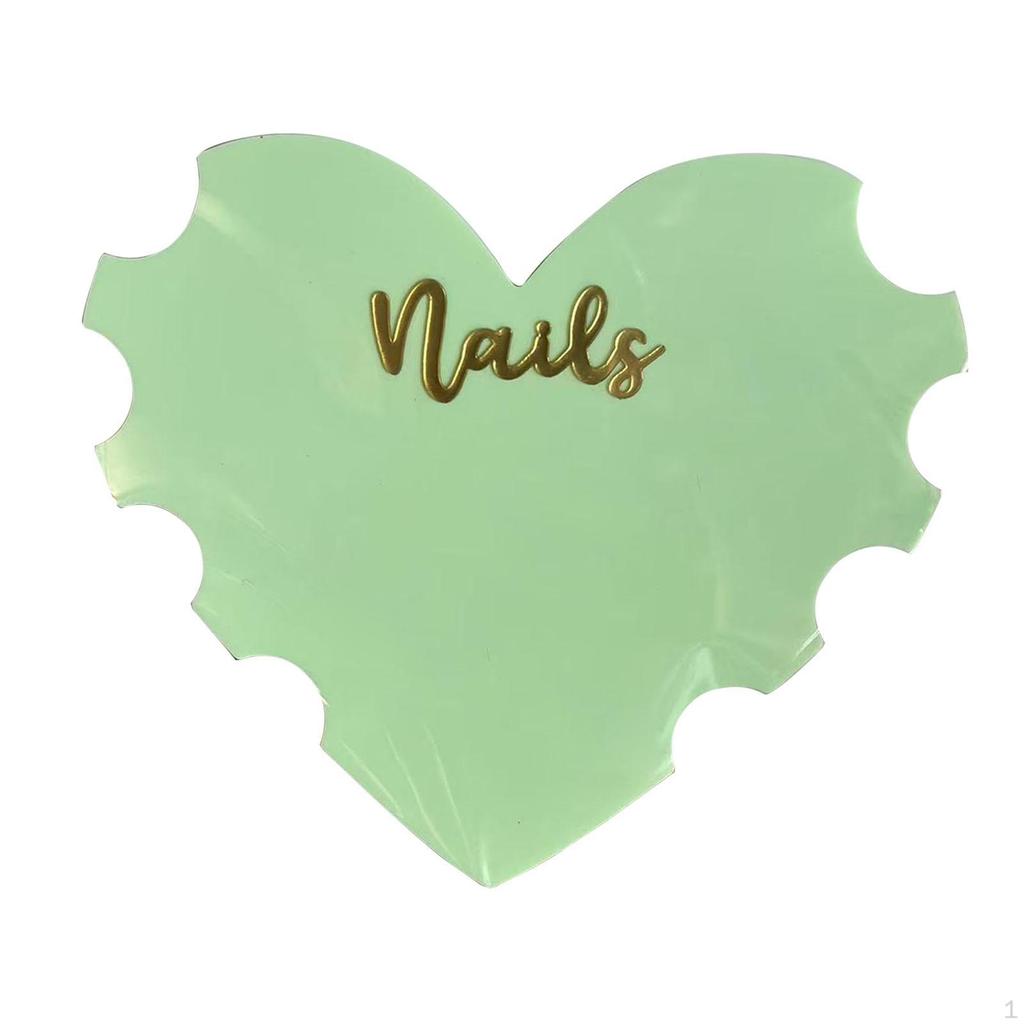 Acrylic Nail Photo Prop Display Card Versatile Professional Fashion Nails Technician Picture