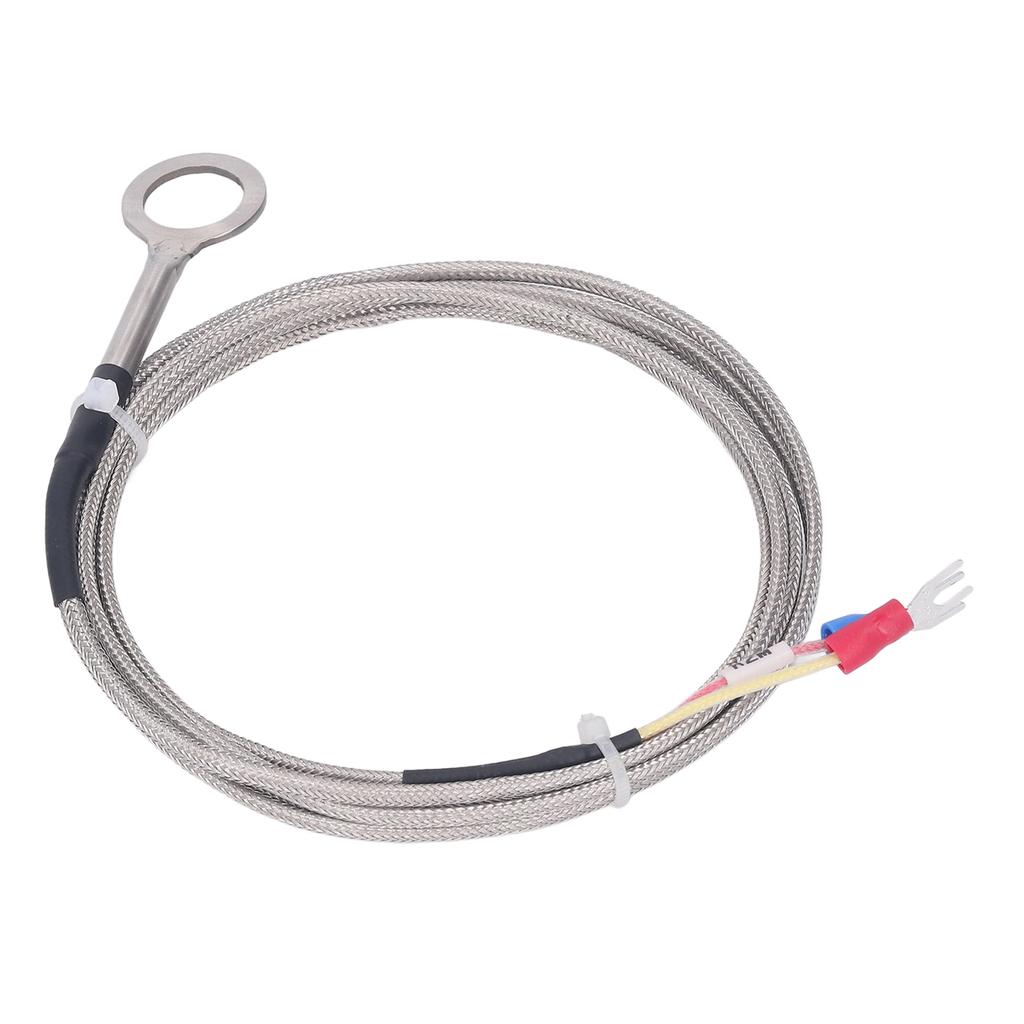 K Type Thermocouple 14 Dia 304 Stainless Steel ?40 to 1000 celsius Probe Type Thermocouple 2m 6.6ft