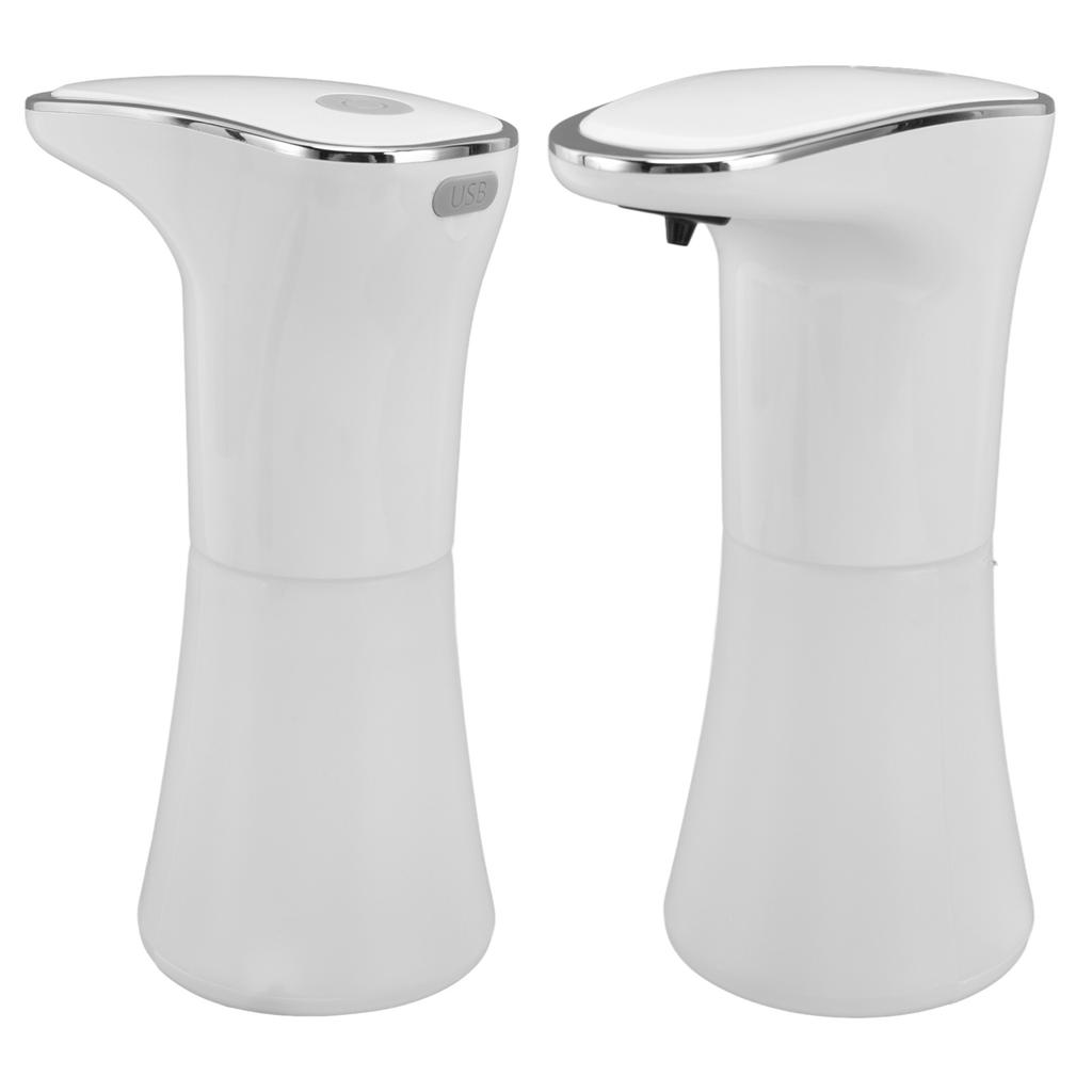 400ml Automatischer Seifenspender Berührungslos USB Wiederaufladbar Smart Sensor Schaumseifenpumpe für Badezimmer