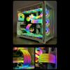 8 Pin GPU Argb Power Cable Addressable Lighting Effects Syncing With Motherboards Software For RTX4060 4070 RX580 PC