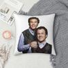 Step Brothers Tv Pillowcase Polyester Linen Velvet Printed Zip Decor Car Cushion Cover 45X45