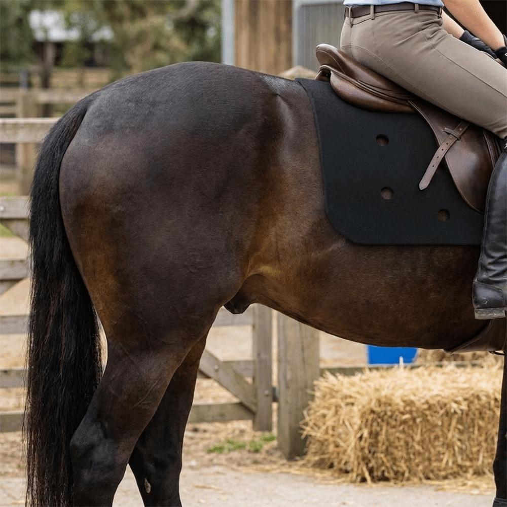 Breathable Bareback Pad Shock Absorption Horse Riding Pad Saddle Seat Cushion Horse Riding