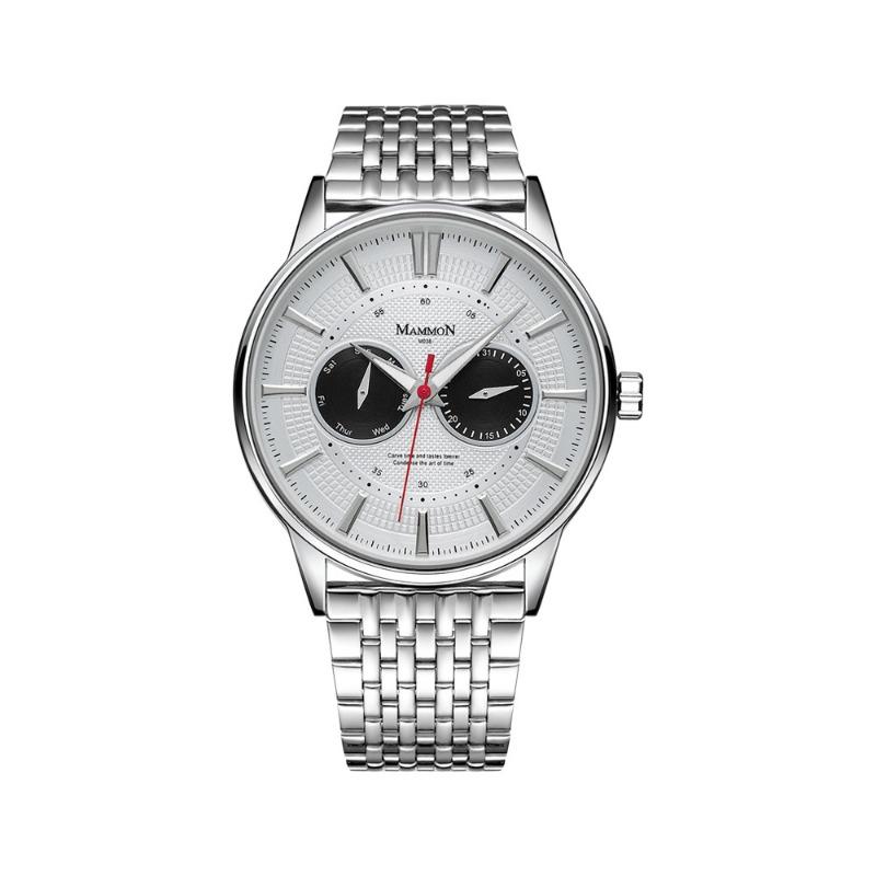 

Топ Новые Мужские Календарные Часы Неделя Бизнес Люминесцентные Кварцевые Мужские Часы из Нержавеющей Стали