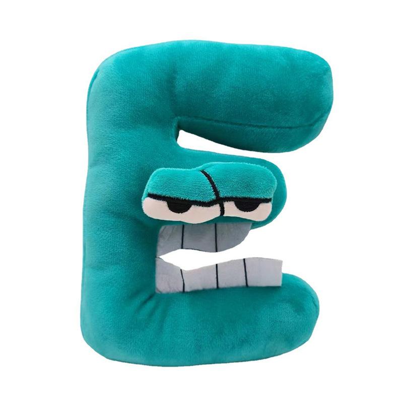 Non-Toxic 26Pcs Alphabet Lore Plush English Letter Stuffed Animal Plushie Doll Toys Gift For Kids Children Educational Christmas Gifts