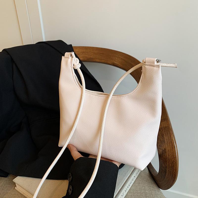 Elegant Lightweight Tote Bag Chic Summer Shoulder Crossbody Pu Handbag