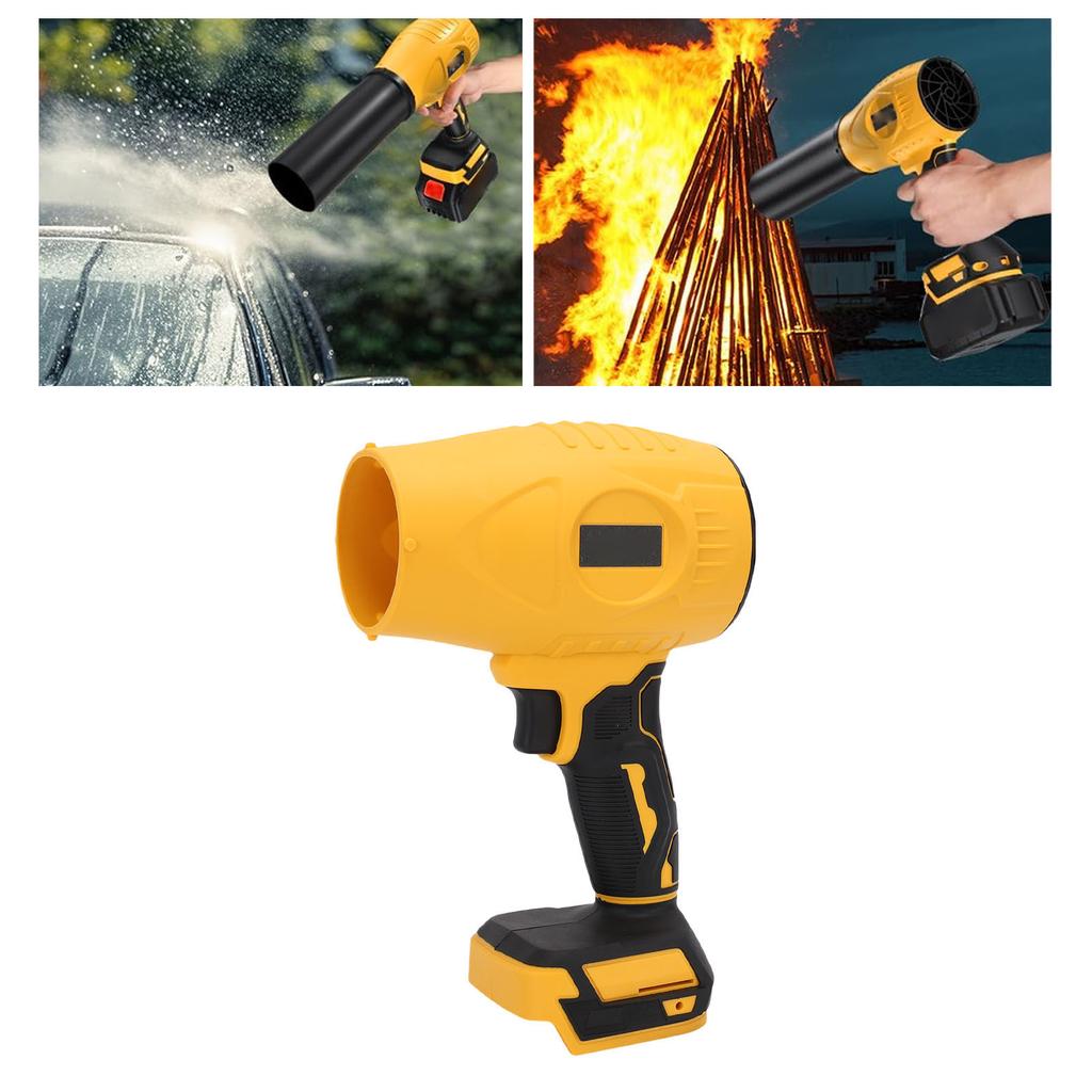 Kabelloser Laubbläser 800000 U/min Verlängerte Düse Leichter Handbläser zur Terrassenreinigung Auto Abblasen Wasser Abblasen Blätter Abblasen Staub