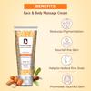 Passion Indulge Pearl-CE Face and Body Cream with Vitamin C and E | Natural | Enriched with Orange, Almond and Jojoba Oil for All Skin Type - 100gm