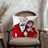 Japanese Anime D-Dandadanes Maple Design Cushion Cover Happy Autumn Harvest decor Holiday Decorati Pillow Cover