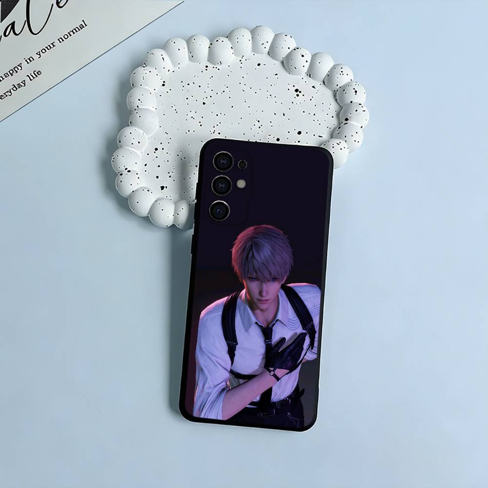Love- and- Deepspace&Xavier Soft Silicone Case for Samsung S25, S24, S21, S22, S23, S30, Ultra, S20, Plus, FE, Lite-Black
