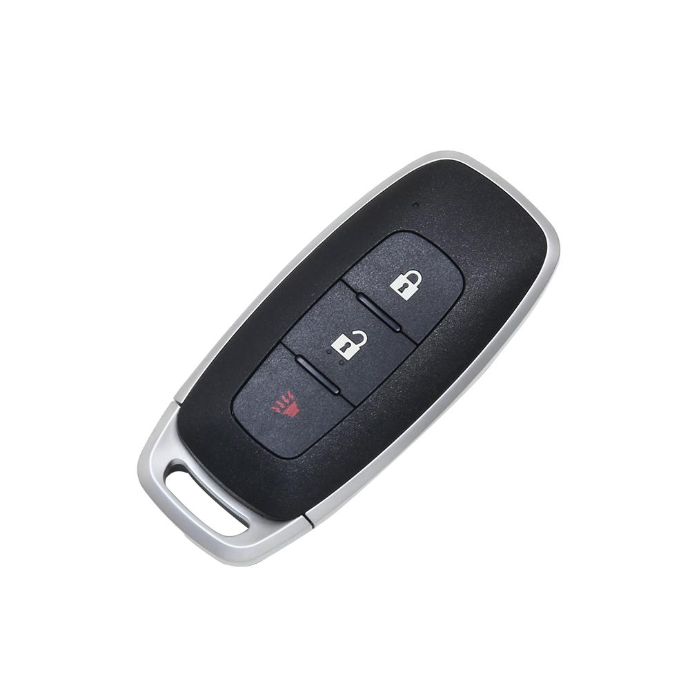 3 Buttons Car Key Shell Remote Flip with Small Key for Smart Casing Keys Cover Case remote control key