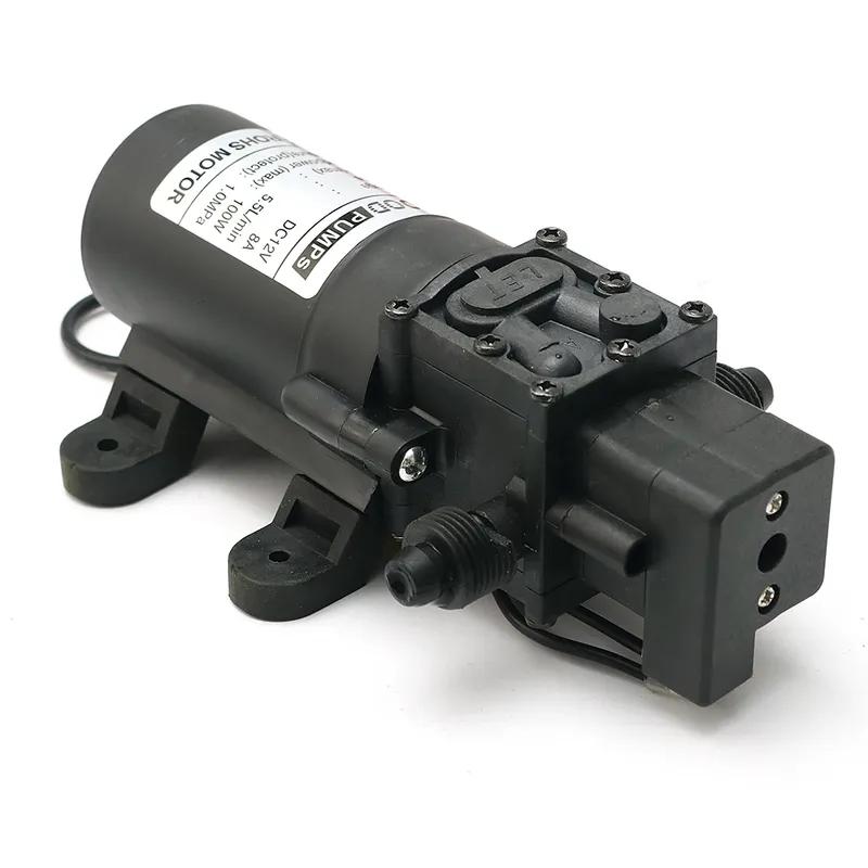 12V 80W 160PSI Car Wash Pump High Pressure Self-priming Electric Portable Washing Machine Cigarette Lighter Water Pump Set