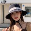 Summer Simple Color Matching Hat Women's Outdoor Mountaineering Sun Protection Sun Hat Casual Versatile Face Small Bucket Hat