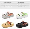 Unisex Summer Garden EVA Hole Shoes: Casual Outdoor Sandals & Trendy Beach Baotou Slippers