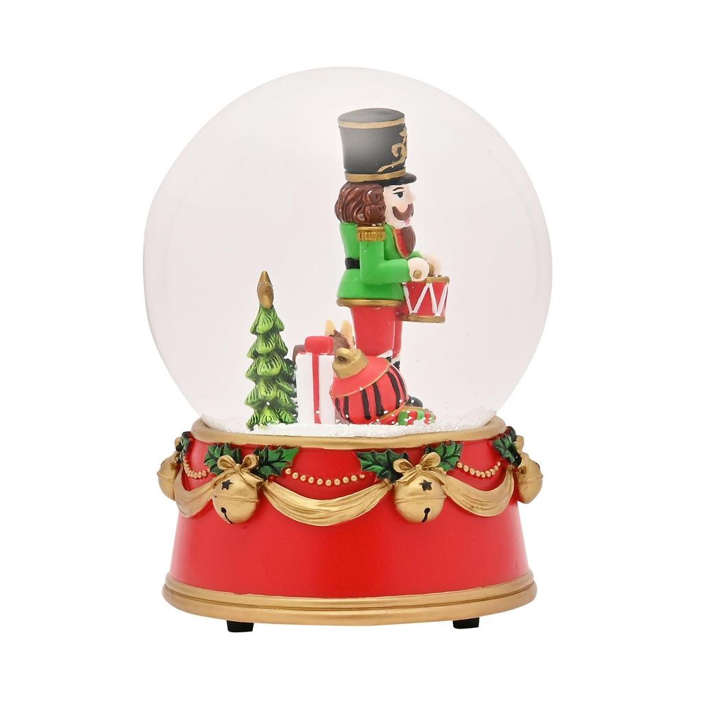 Musical Nutcracker Snow Globe