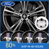 Car Sticker Ford 2025 Hot 4Pcs Car Wheel Center Hub Center Cap Rim Hub Dustproof Cover Emblem For Ford Mustang FIESTA Focus Shel