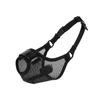 1 PC Soft Fabric Dog Muzzle Adjustable Safety Design Small Medium-Sized Dogs Mouth Cover With Adjustable Straps for Dog Grooming