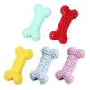 Spiky Bone Dog Chew Toy Puppy Teething Toy Textured Bone Teeth Cleaning Toy for Aggressive Chewers Anxiety Relief