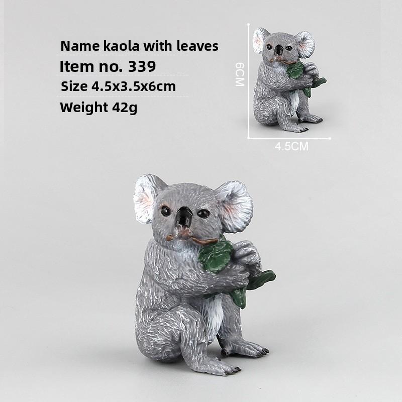 Realistisches Koala-Tiertier-Modell PVC Sammlerstück für Wildtier-Enthusiasten und Naturdekoration