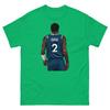 Unisex Shirt Cotton Oversize Large Size Kyrie Irving Dallas Sketch T-Shirt