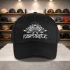Namaste Lotus Print Baseball Cap Unisex Adjustable Polyester Outdoor Sports Casual Hat