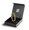 Gold Bracelet Stainless Steel Bracelet Jewelry Fashion Jewelry Metal Cuff [SERASAR] Men's Men's Men's
