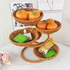 Fruit Basket Display Stand Coffee Table Multi Tiers Vegetable Holder Food Storage Bowl for Snack