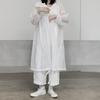 Giacche Donna con Cappuccio Chic Monocolore Traspiranti Casual Estive Semplici Protezione Solare Stile Lungo Streetwear