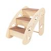 Stairs, Wooden Ramp Steps, Non-Slip, Easy Assembly, Compact Design, Suitable for Access