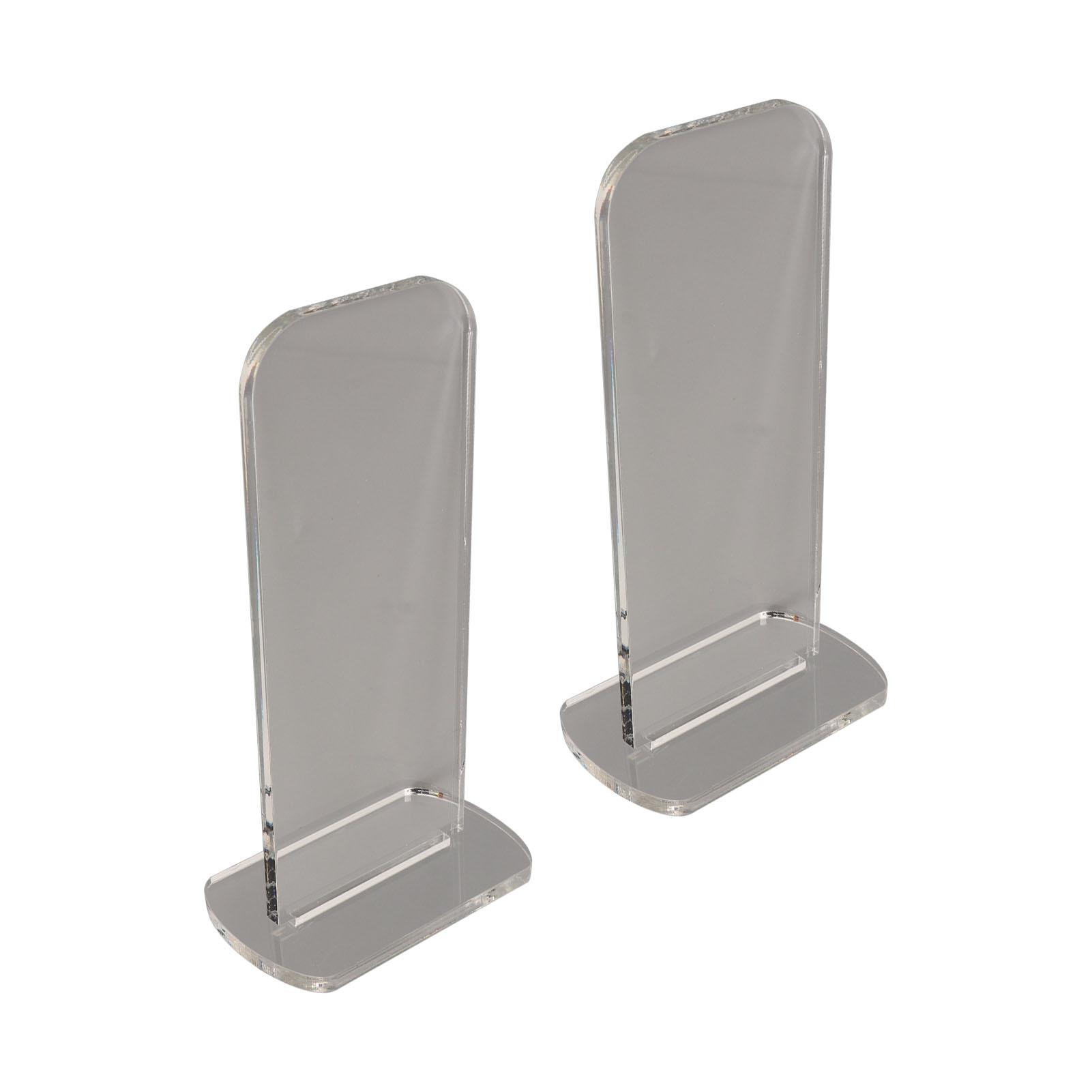 

2 шт. Акриловая подставка для боксерских перчаток, Вертикальная подставка для демонстрации боксерских перчаток, Акриловый держатель для перчаток прозрачный