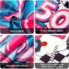 I Love The 50's Banner - 1950s Rock and Roll Theme Party Decorations, Photo Booth Backdrop Wall Background, Baby Shower Birthday Supplies, 70.8 X
