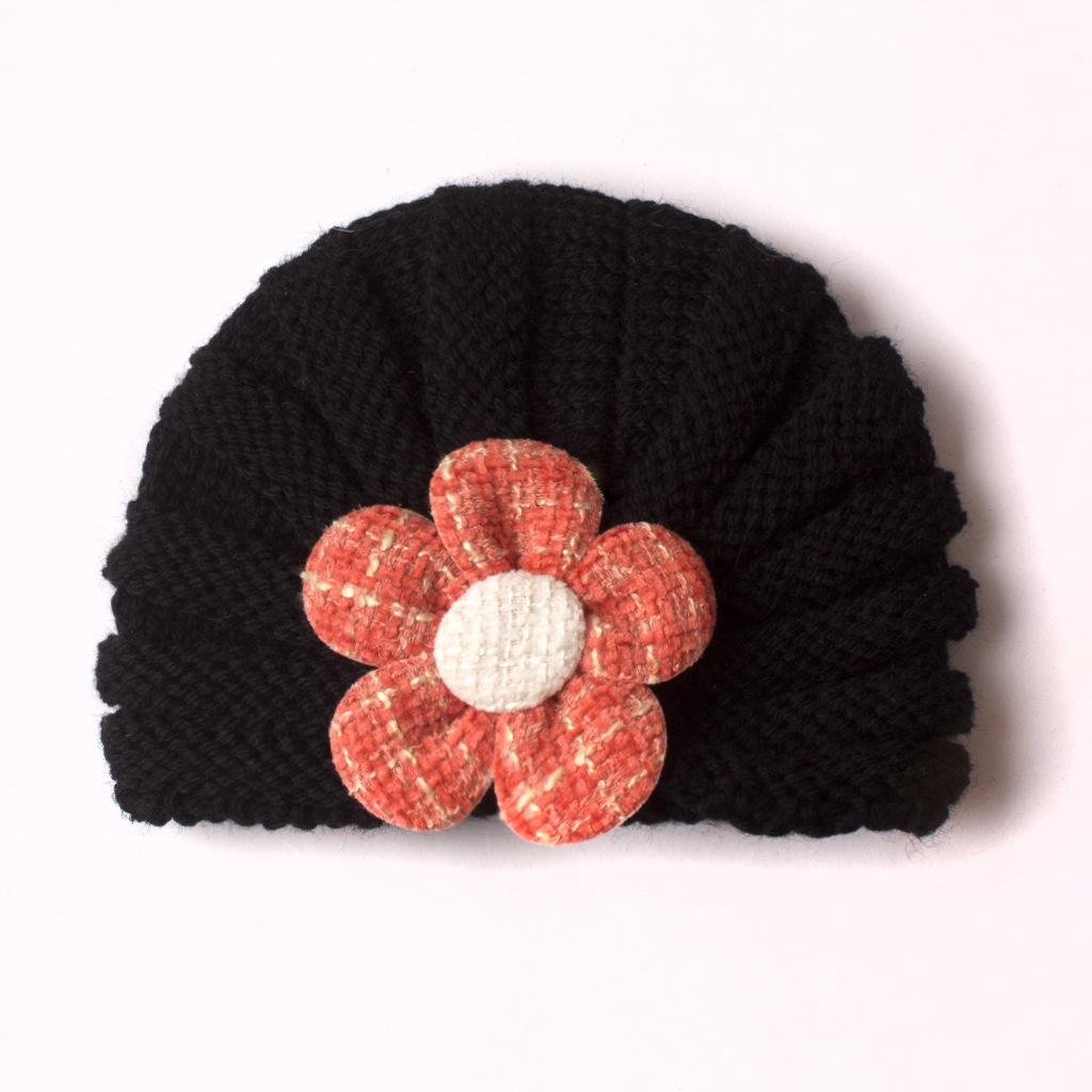 Autumn/Winter Knitted Baby Hat: Warm, Windproof & Comfortable Woolen Cap for Kids