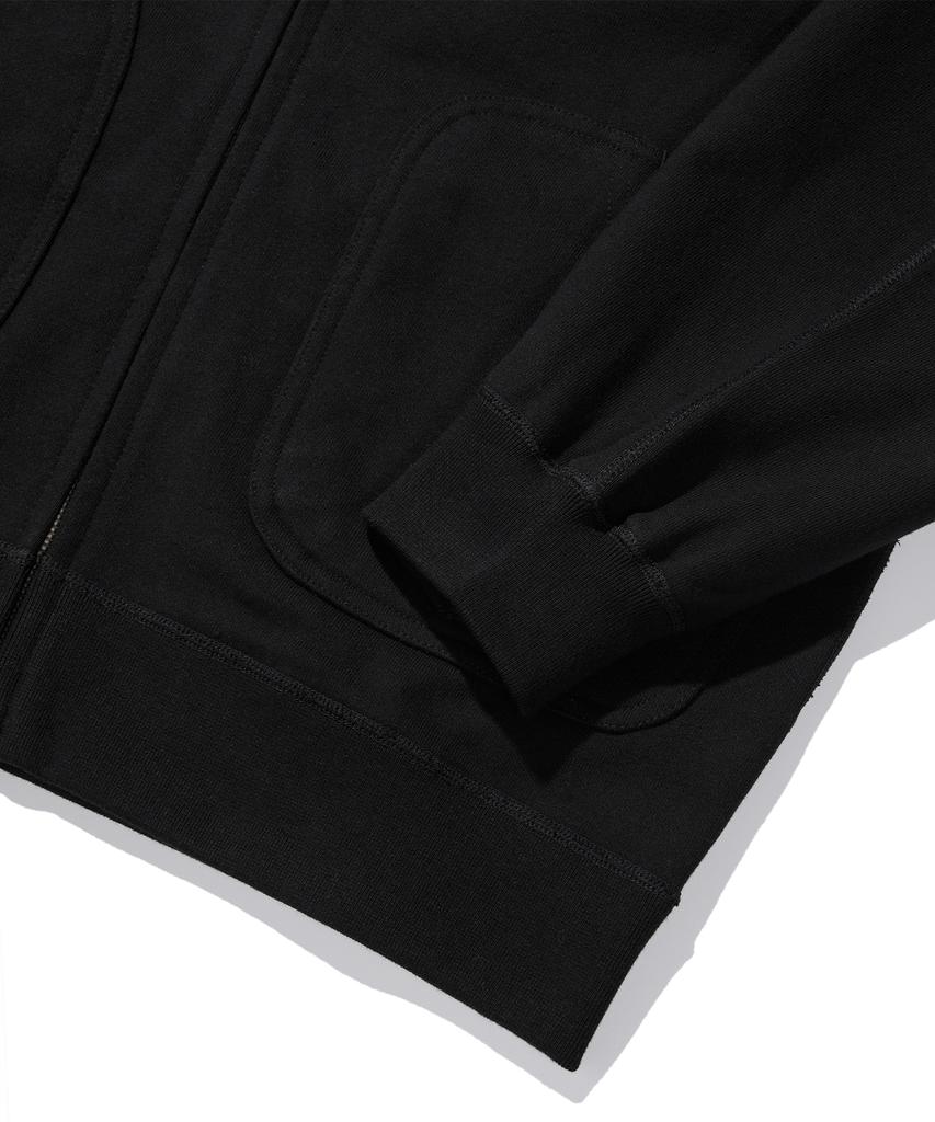 Ramolin Fort Zip-Up Hoodie Black