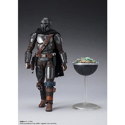 TAMASHII NATIONS S.H.Figuarts Star Wars: The Mandalorian & Grogu (STAR ??WARS: The Mandalorian) Approximately 150mm ABS & PVC & Cloth Painted Movable