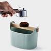 Espresso Dump Bin Shock-Absorbent Coffee Knock Box for Barista Espresso Dump Bin Grind Waste Bin Coffee Accessories Cafe Tools