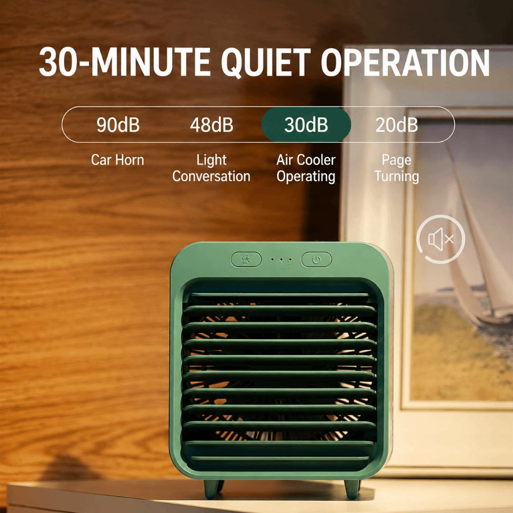 Mist Spray Cooling Fan Low Noise Desktop Fan Durable Portable Misting Fan  Personal Cooling