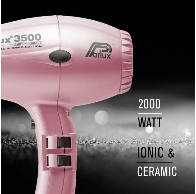 Фен Parlux 3500 Supercompact rosa