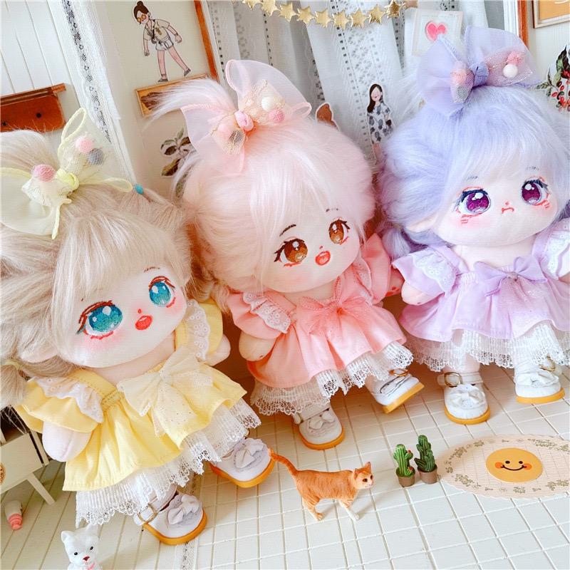 20cm Cotton Doll Friends Idol Star Dolls Cute Stuffed Customization Figure Toys Cotton Baby Doll Plushies Toys Fans Collection