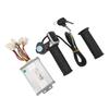 24V 800W Bike Controller With Square Screen Digital Display Throttle Grip Kit for Electric Tricycles